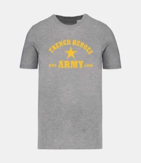 Tee-shirt Hero Military gris chiné - Summit Outdoor