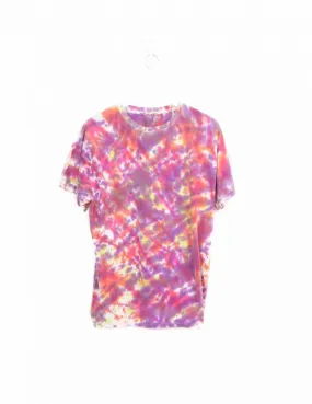 Tshirt Tie & Dye Multicolor Rouge